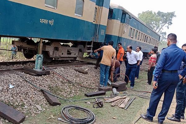 দুই ঘন্টা পর সিলেটের সঙ্গে সারাদেশের রেল যোগাযোগ চালু