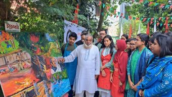 মুক্তিযুদ্ধে শহিদদের স্মরণে চারুপাঠের চিত্রাঙ্কন কর্মশালা অনুষ্ঠিত
