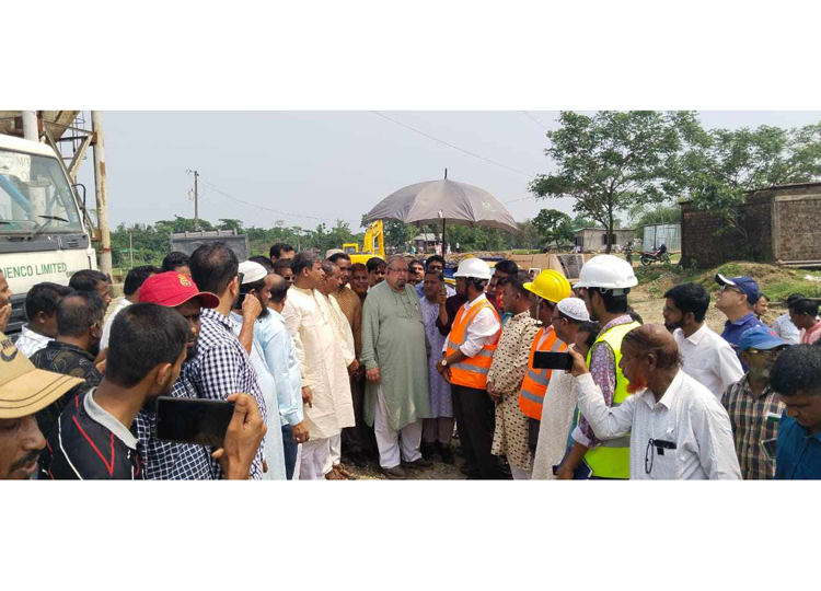 বহুদিনের প্রত্যাশিত লুনী নদীর উপর সেতু কাজের অগ্রগতি পরিদর্শন করেন – ইমরান আহমদ এমপি