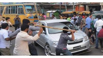চৌহাট্টা পয়েন্টে জামায়াত-শিবিরের তান্ডব : থানায় মামলা দায়ের