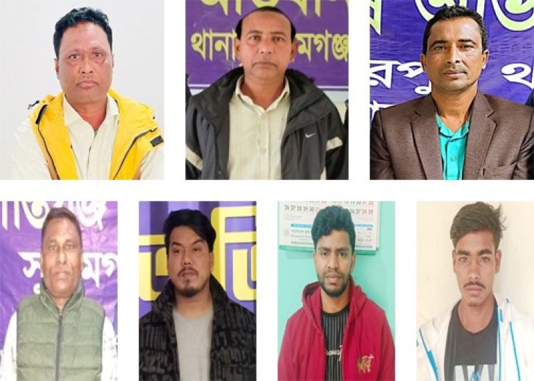 ডেভিল হান্ট: সুনামগঞ্জে গ্রেফতার আরও সাতজন
