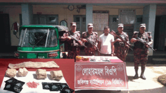 সিলেটে কোটি টাকার পণ্য জব্দ : চোরাকারবারি গ্রে ফ তা র