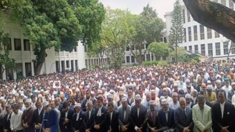 সুপ্রিম কোর্টের ইনার গার্ডেনে ব্যারিস্টার আব্দুর রাজ্জাকের জানাজা অনুষ্ঠিত