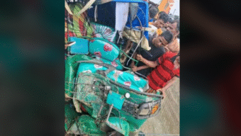 সিলেট-সুনামগঞ্জ সড়কে বাস-অটোরিকশা সংঘর্ষে নিহত ২, আহত ৩