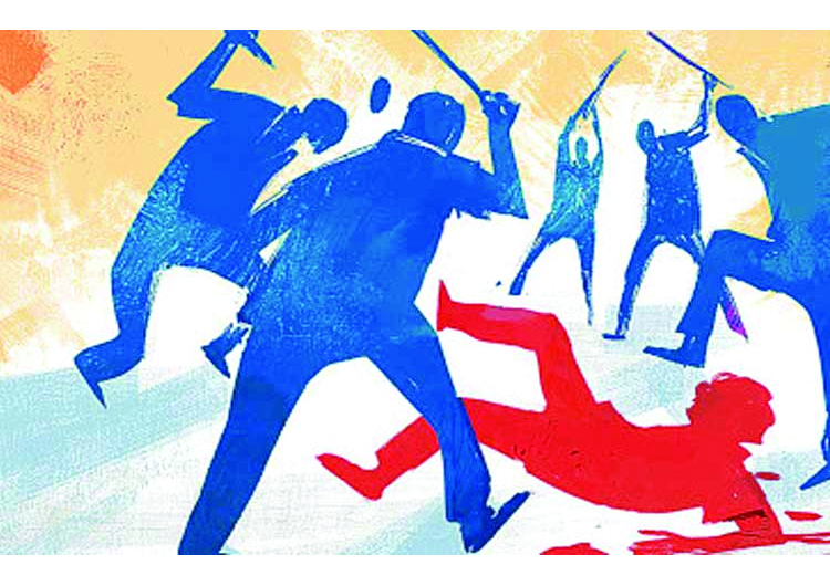 ঘাসিটুলায় বাসায় ঢুকে দুর্বৃত্তের হামলায় পিতা ও পুত্র গুরুতর আহত