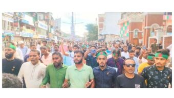 সিলেটে মহানগর বিএনপির বর্ণাঢ্য বিজয় র‌্যালি, হাজারো নেতাকর্মীর ঢল