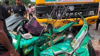 এবার ওসমানীনগরে ট্রাক-সিএনজির সংঘর্ষ, একাধিক নিহতের খবর